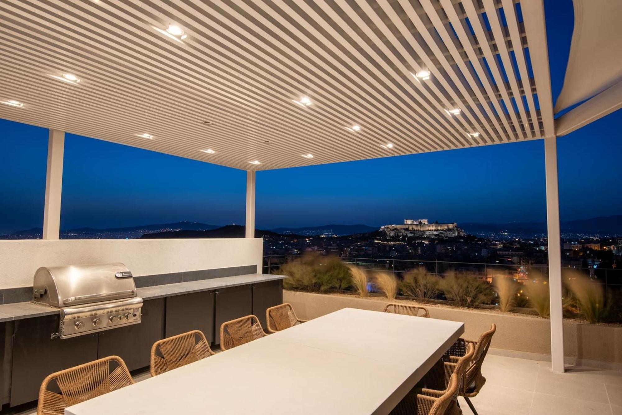 אתונה Urban Apt With Stunning Acropolis View & Roofdeck מראה חיצוני תמונה